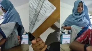 Hijabi School Girl Fucking With Teacher –  Painful Fucking